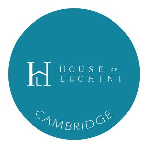 House of Luchini circular badge for Staging & Design services in tealblue